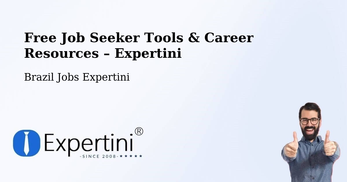 Free Job Seeker Tools & Career Resources – Muriaé - Muriaé, Brazil Jobs Expertini